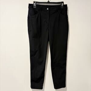Lululemon City Sleek 5 Pocket 7/8 Pant Women's Black Size 10 Work Office Travel